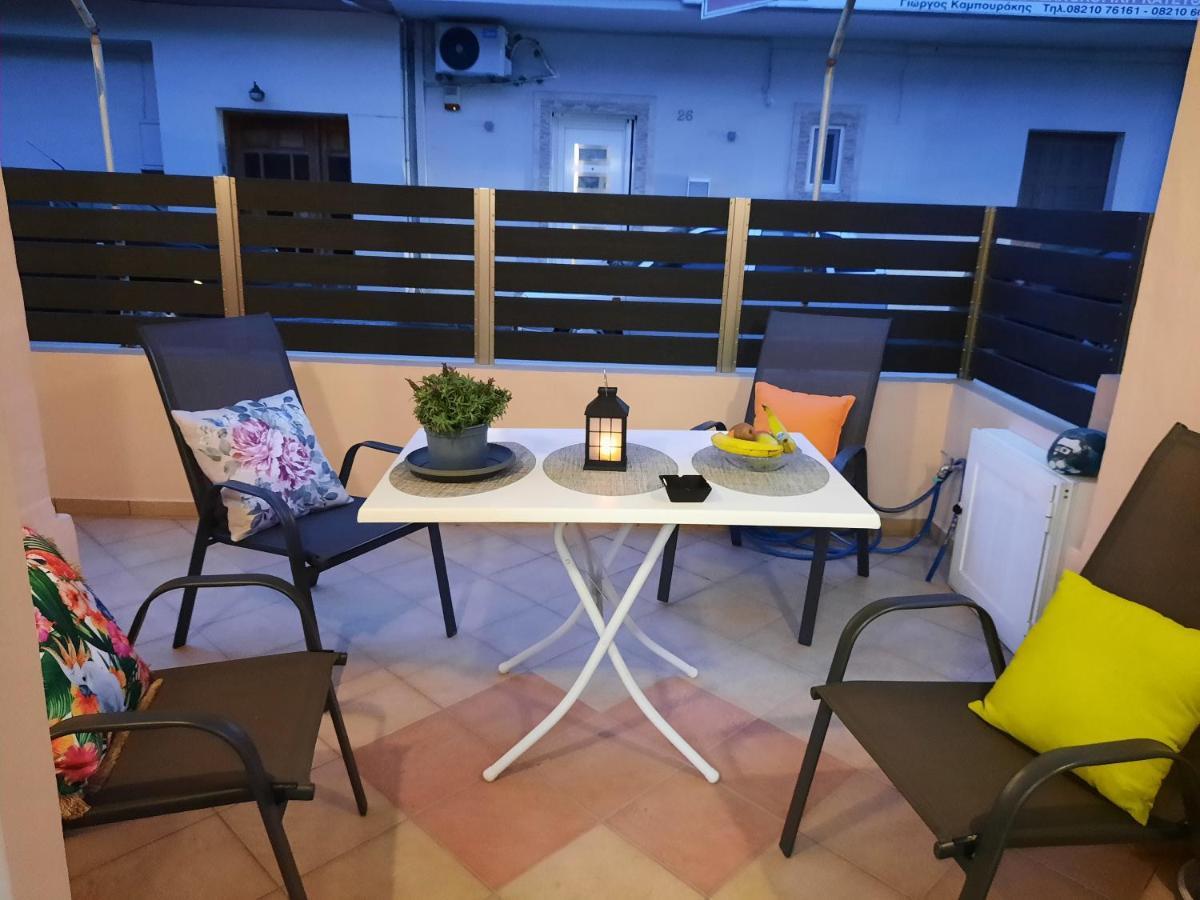 Pavlos Apartment Hriszí Aktí Haniá Kültér fotó