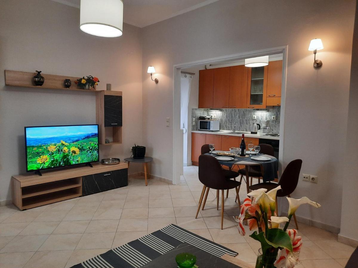 Pavlos Apartment Hriszí Aktí Haniá Kültér fotó